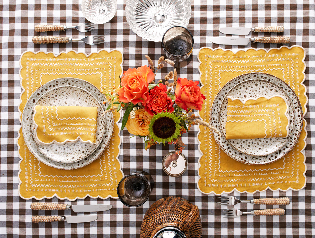 Isabelle Napkin in Mustard