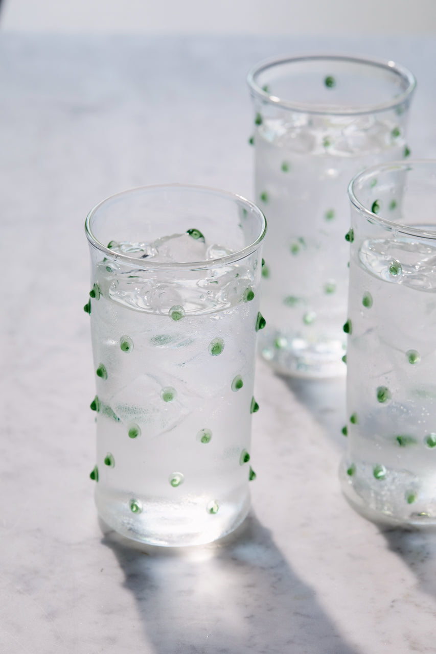 Pom Highball Glass in Green