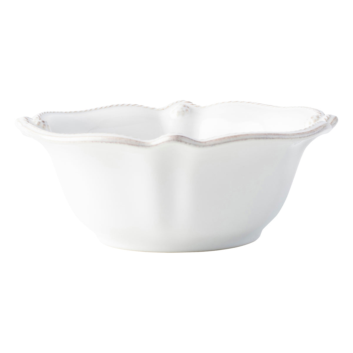 Berry & Thread Whitewash Cereal/Ice Cream Bowl