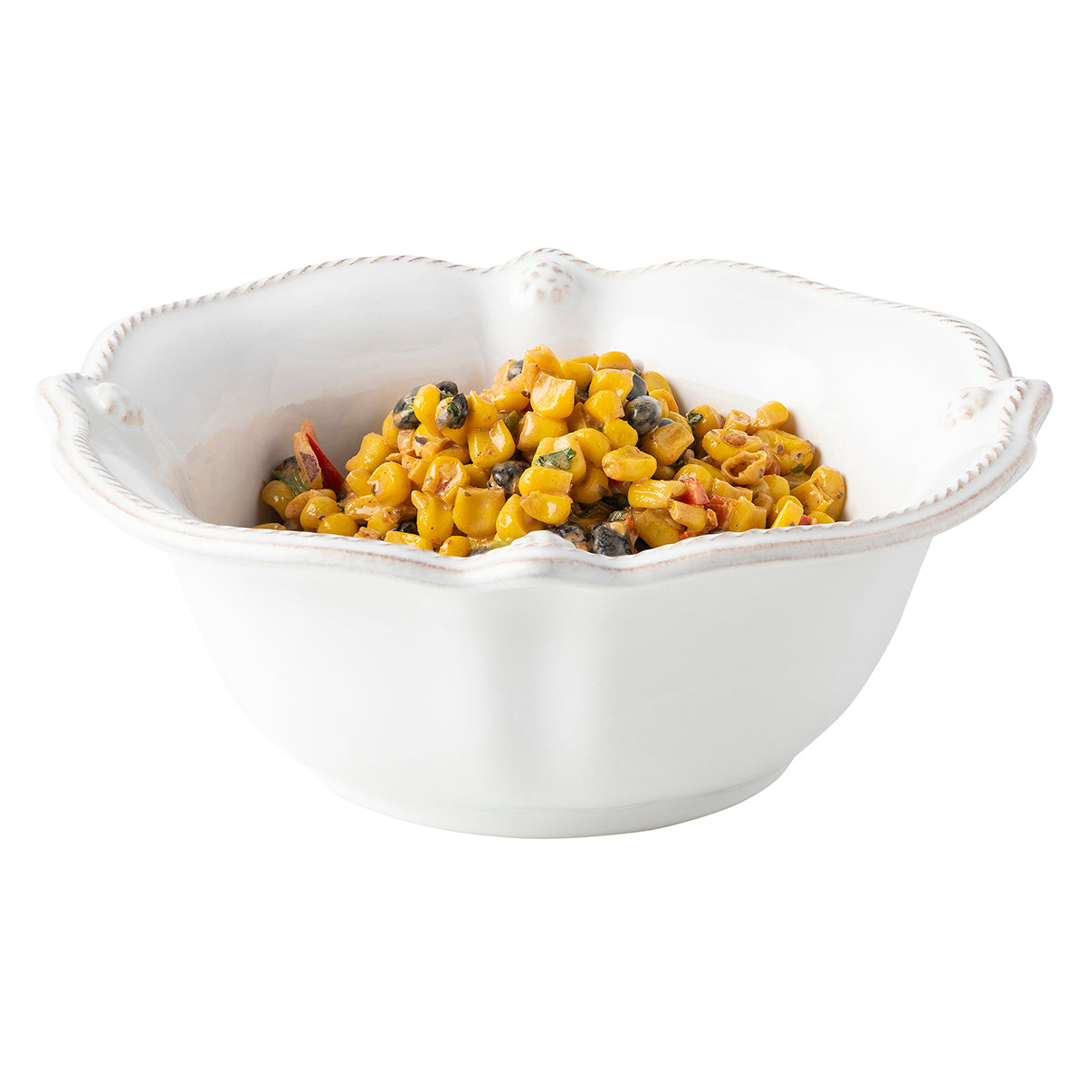 Berry & Thread Whitewash Cereal/Ice Cream Bowl