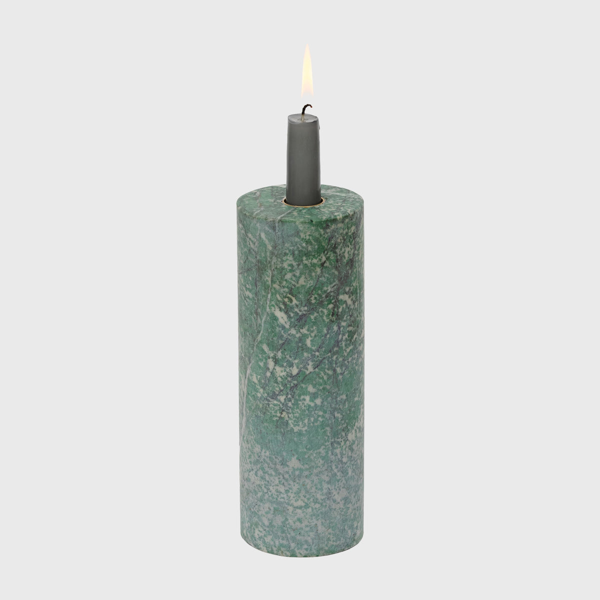 Column Candlestick in Green Quartz