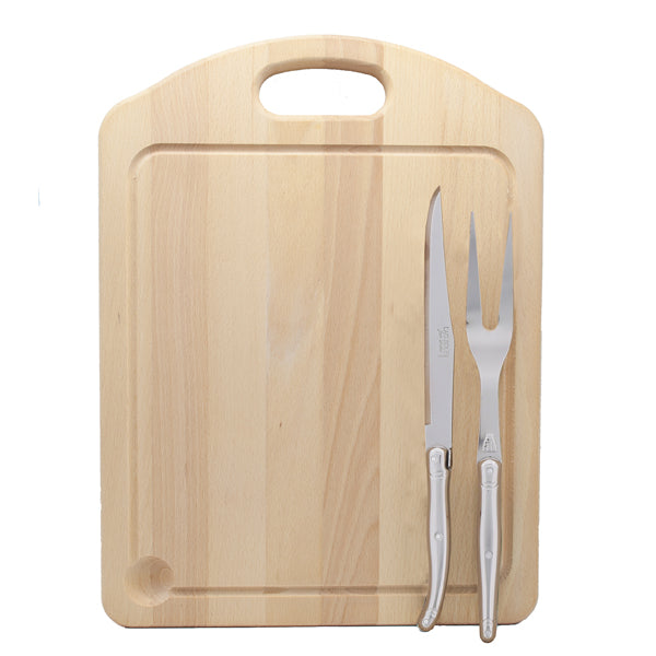 Carving Board & Carving Set