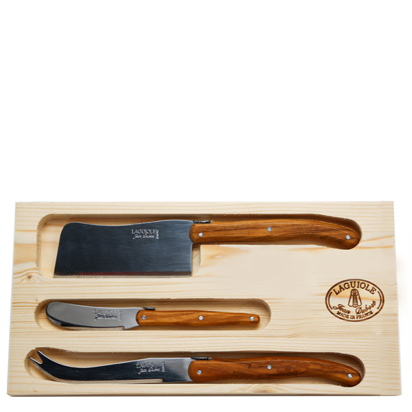 3-Piece Cheese Set Rustic