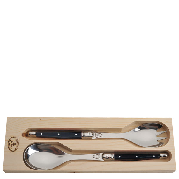 2-Piece Salad Server in Black