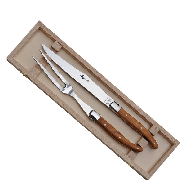 Olive Wood Carving Set