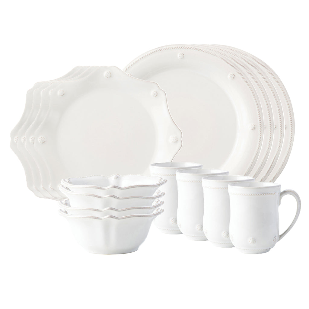 Berry & Thread Classic Whitewash 16 pc Set