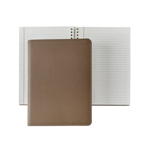 7-Inch Wire-O-Notebook in Traditional Leather