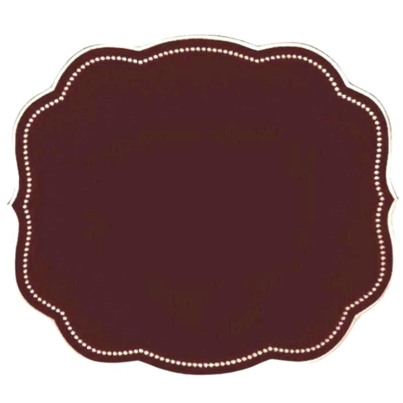 Charlotte Placemat in Dark Cocoa, Set of 4