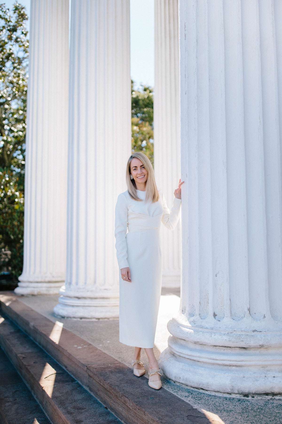 Emmett Dress in Ivory