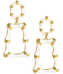 Jordan Enamel Earrings