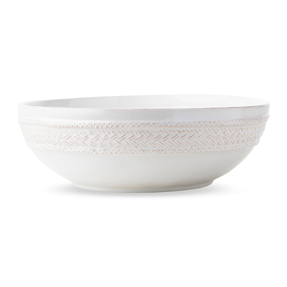 Le Panier Whitewash 
12" Serving Bowl