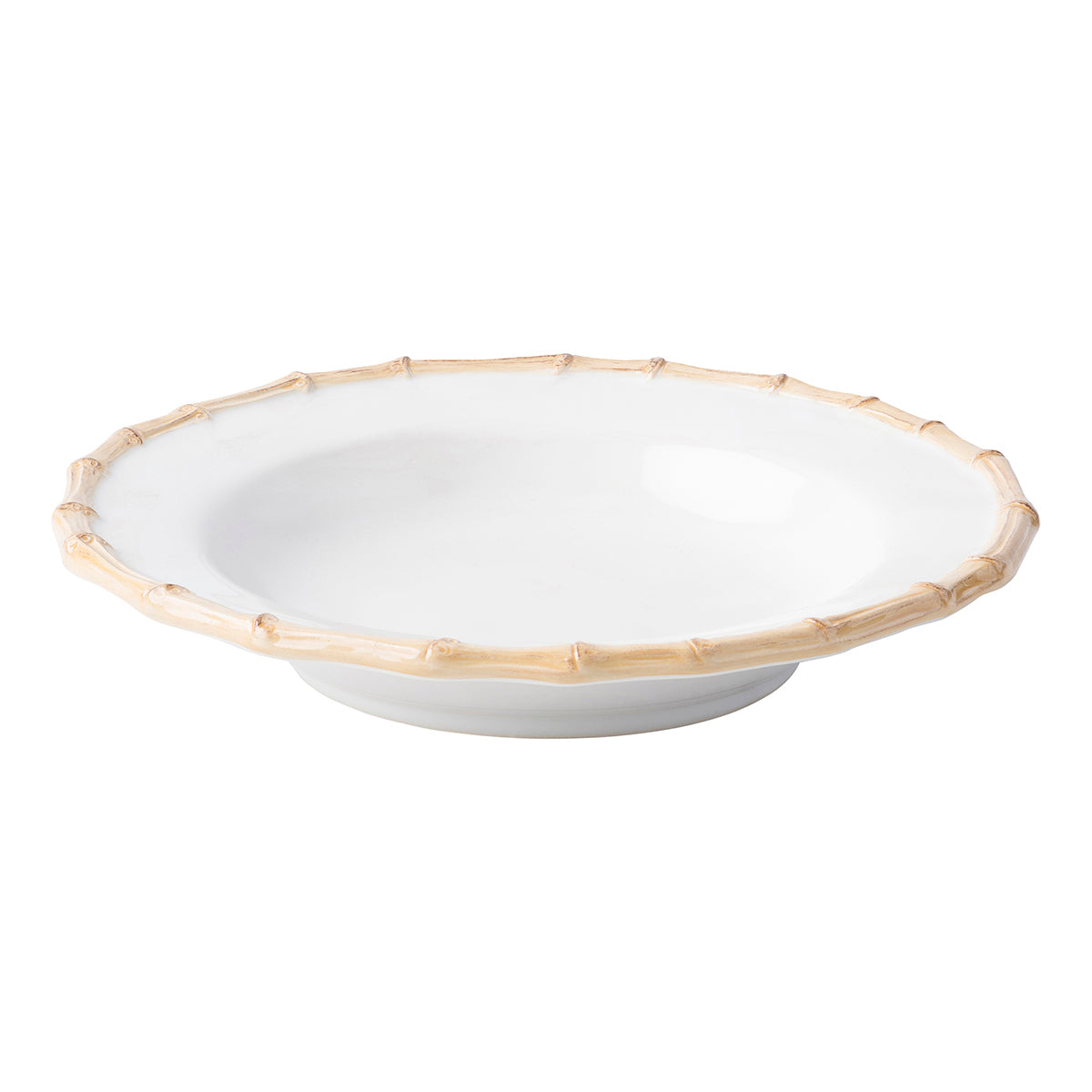 Classic Bamboo Natural Pasta/Soup Bowl