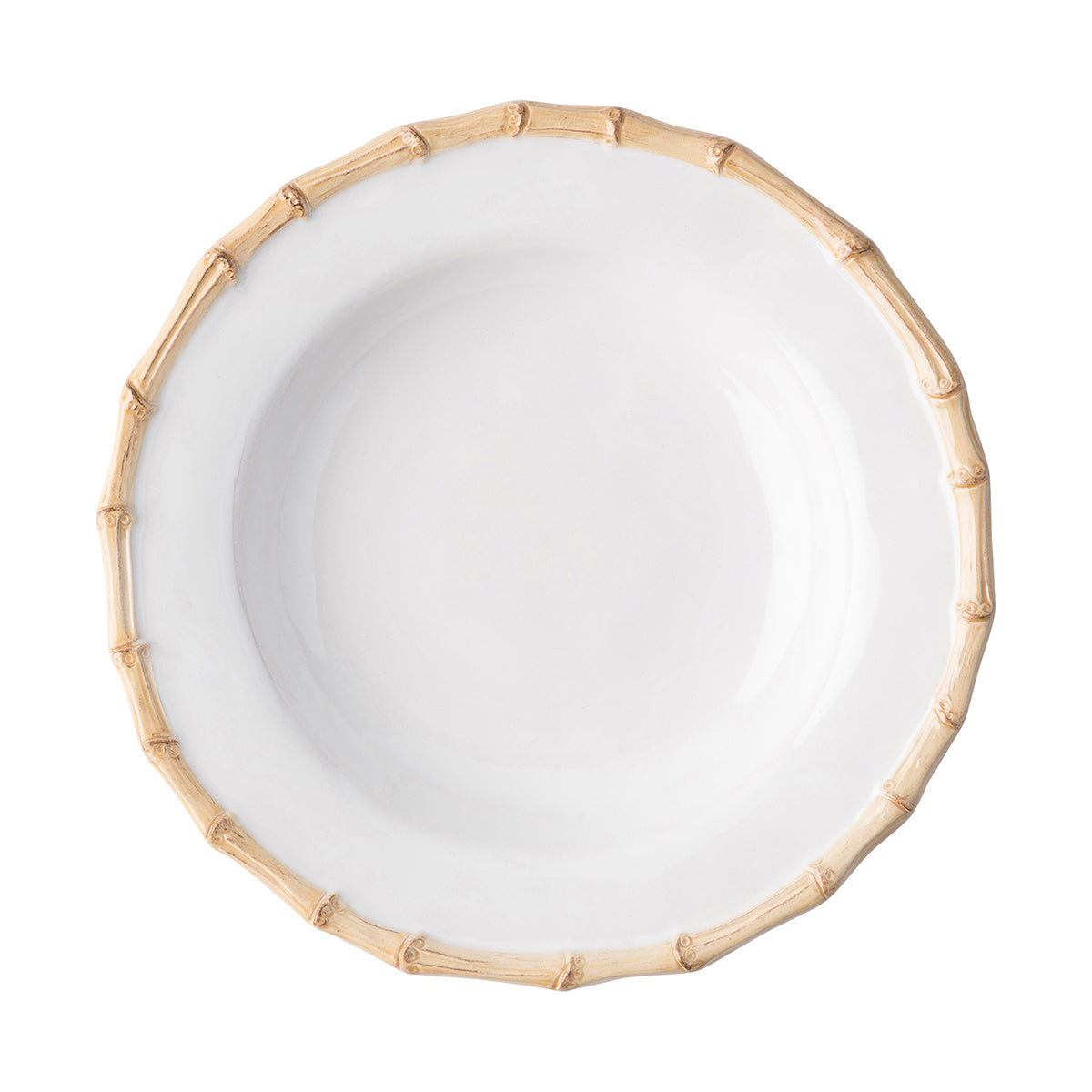 Classic Bamboo Natural Pasta/Soup Bowl