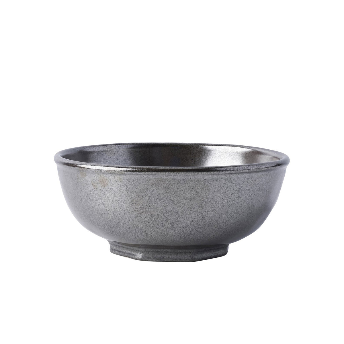 Pewter Stoneware Berry Bowl