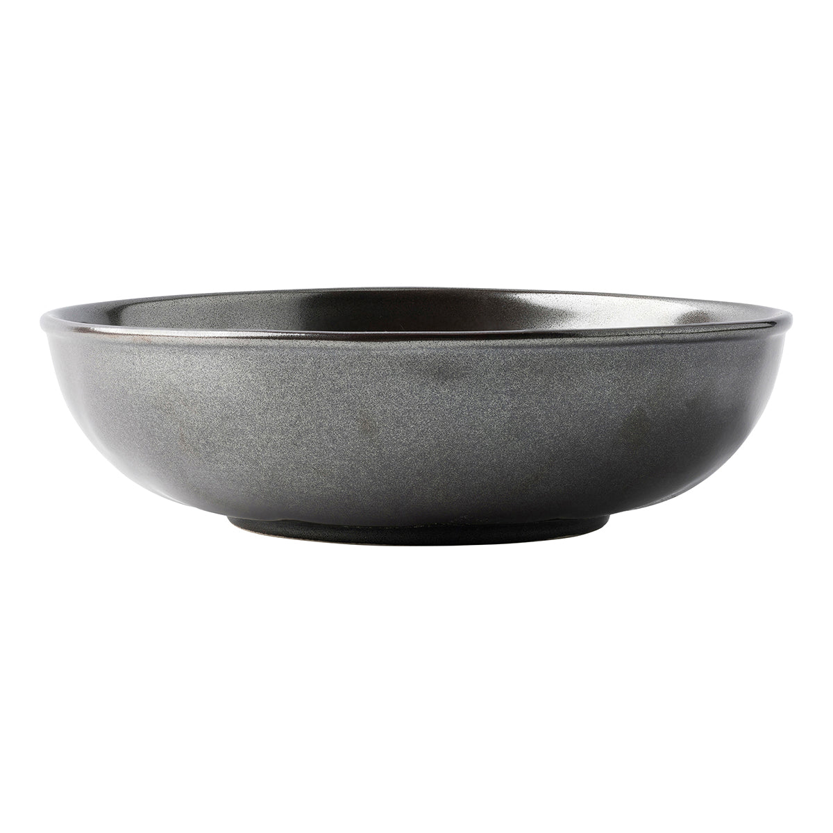 Pewter Stoneware Coupe Pasta/Soup Bowl