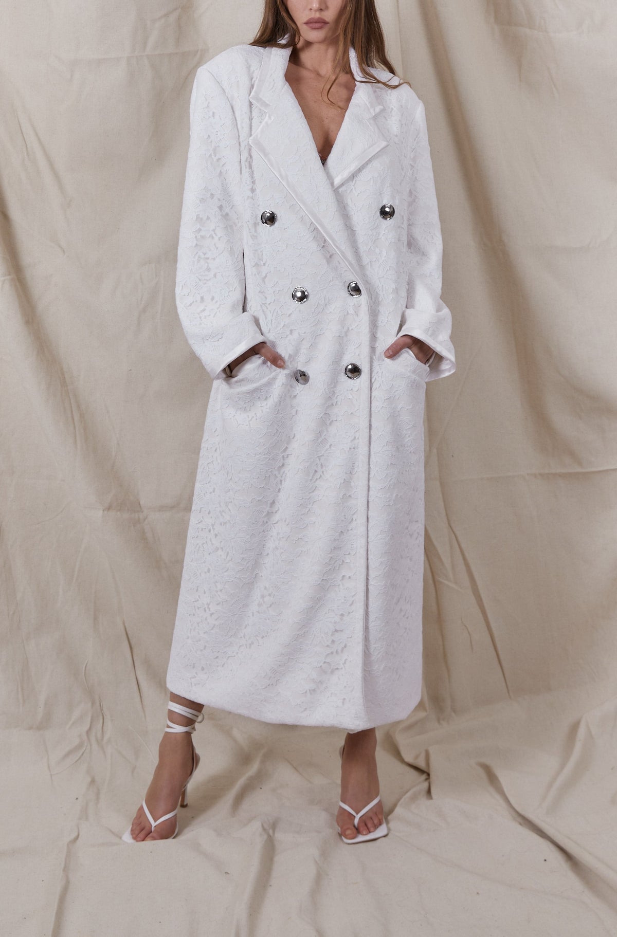 Cassidy Bridal Tuxedo Coat