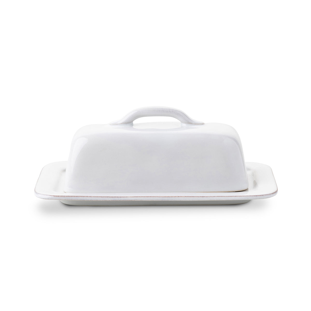 Puro Whitewash Butter Dish