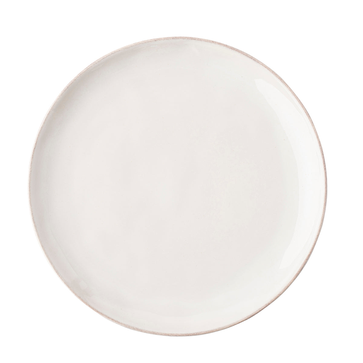 Puro Whitewash Coupe Dessert/Salad Plate