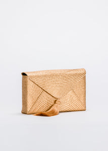 Cassia Straw Clutch Bag