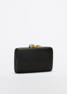 Jen Clutch with Turquoise Stone