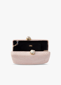 Jen Clutch with White Stone