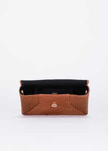 Cassia Straw Clutch Bag