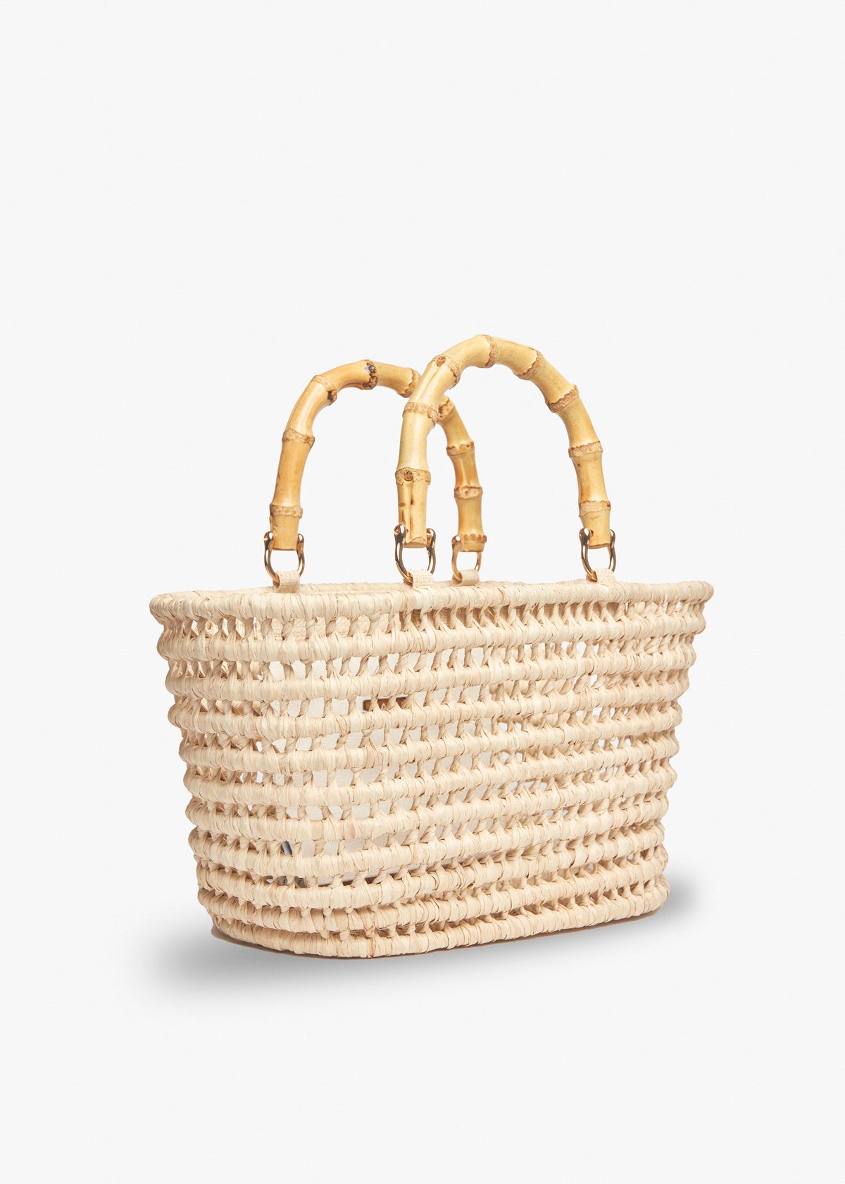 Lea Straw Tote Bag