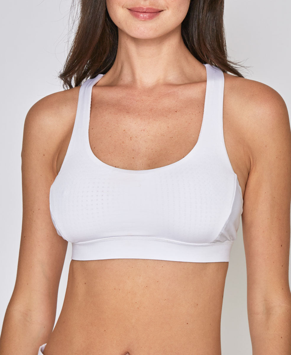 Sports Bra in White