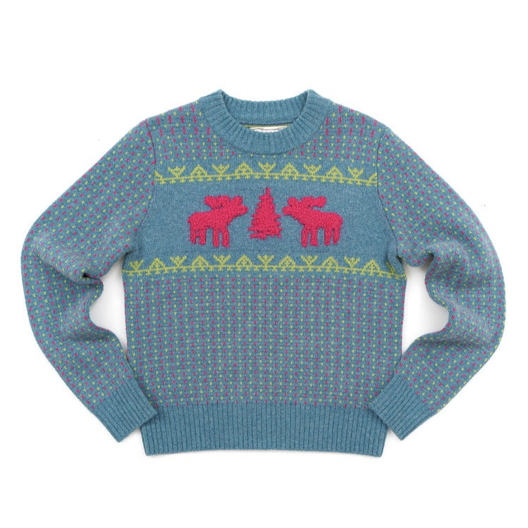 Chris Nordic Crewneck Sweater Lingua Franca NYC   