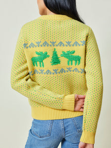 Chris Nordic Crewneck Sweater Lingua Franca NYC   