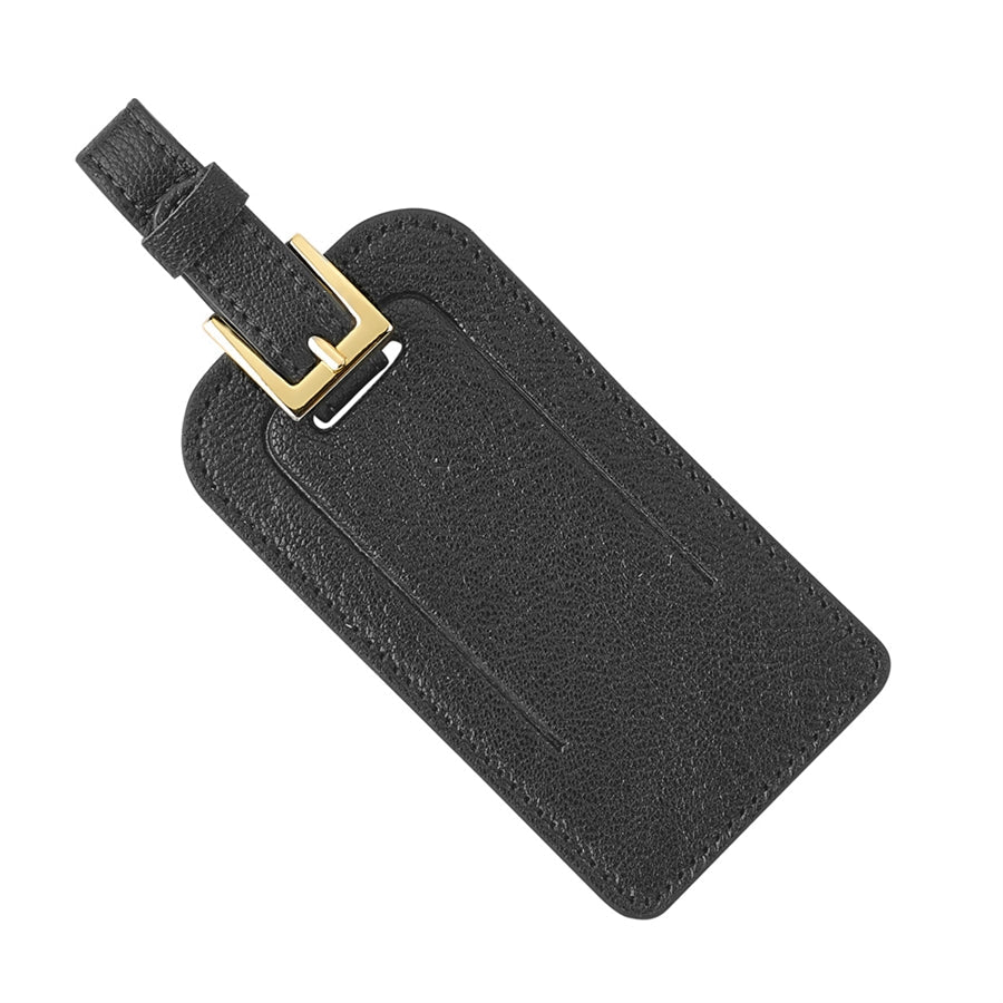 Luggage Tag in Goatskin Leather