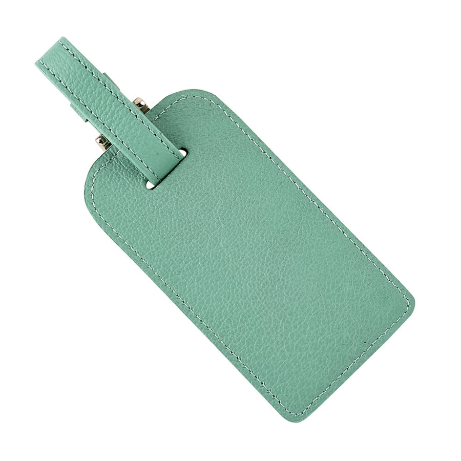 Luggage Tag in Goatskin Leather