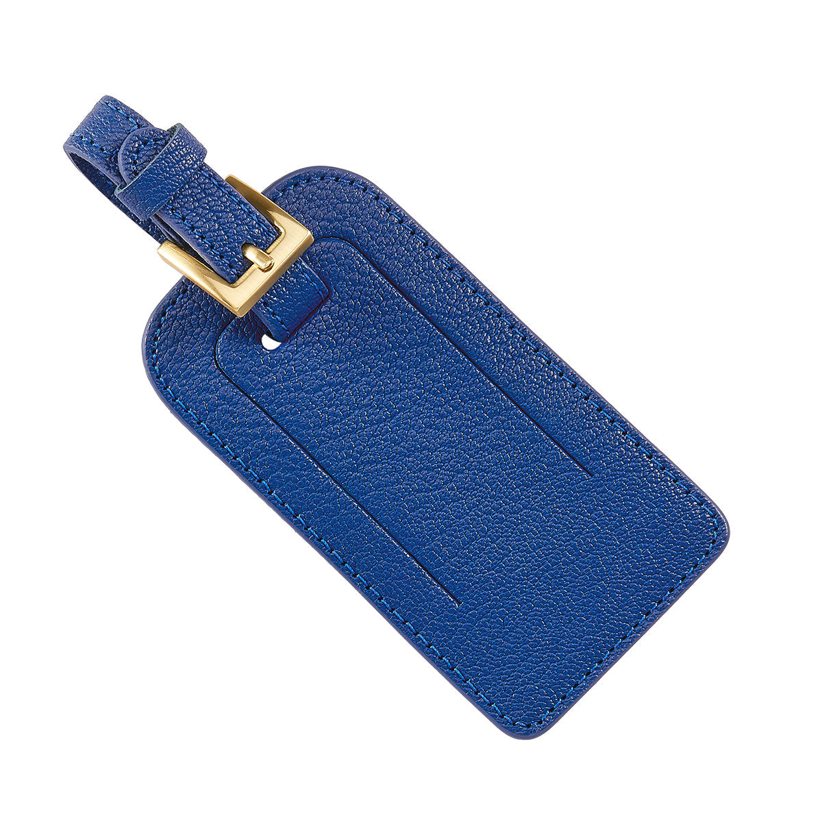 Luggage Tag in Goatskin Leather