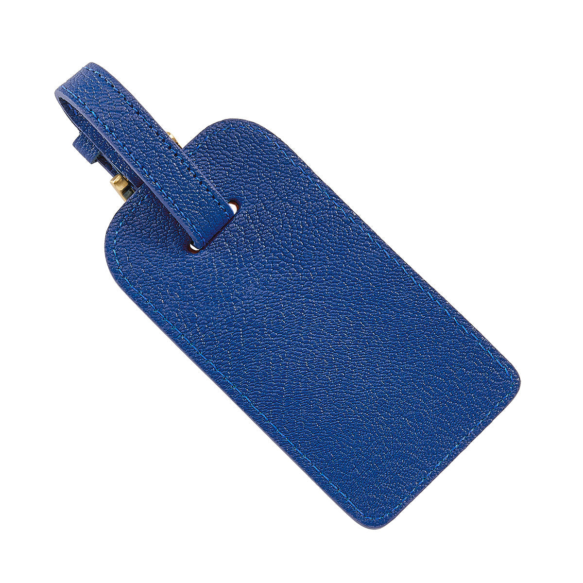 Luggage Tag in Goatskin Leather