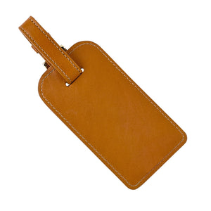 Traditional Leather Luggage Tag