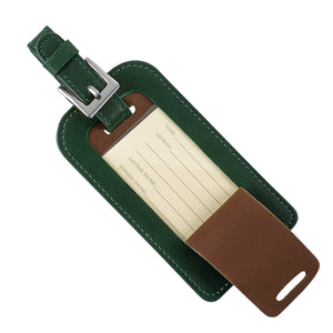 Traditional Leather Luggage Tag