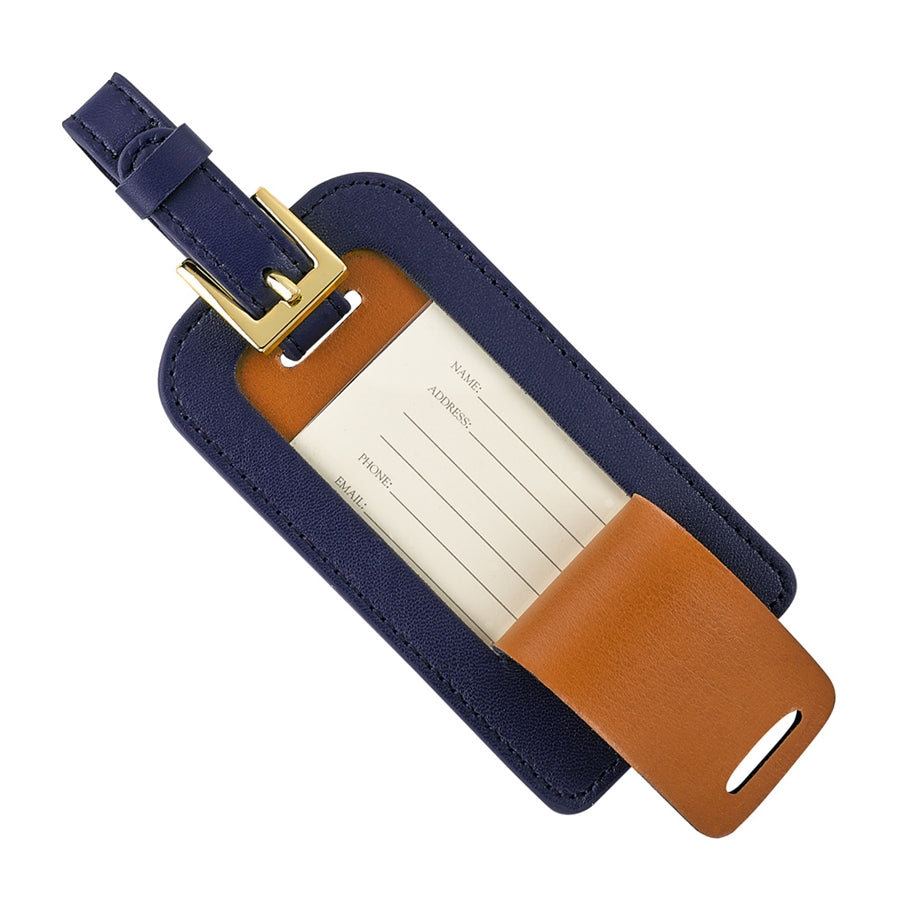 Traditional Leather Luggage Tag