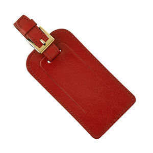 Traditional Leather Luggage Tag