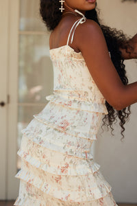 The Lily Dress in Carmel Valley Rose