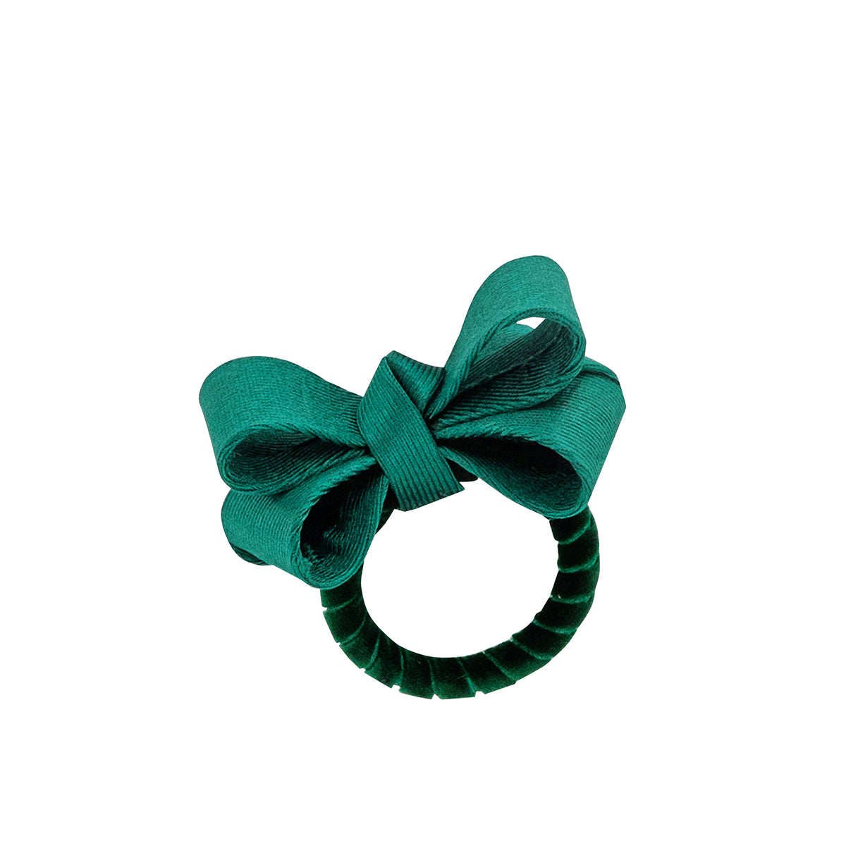 Tuxedo Evergreen Napkin Ring