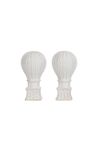 L’Amour Toujours Hot Air Balloon Salt & Pepper Shakers