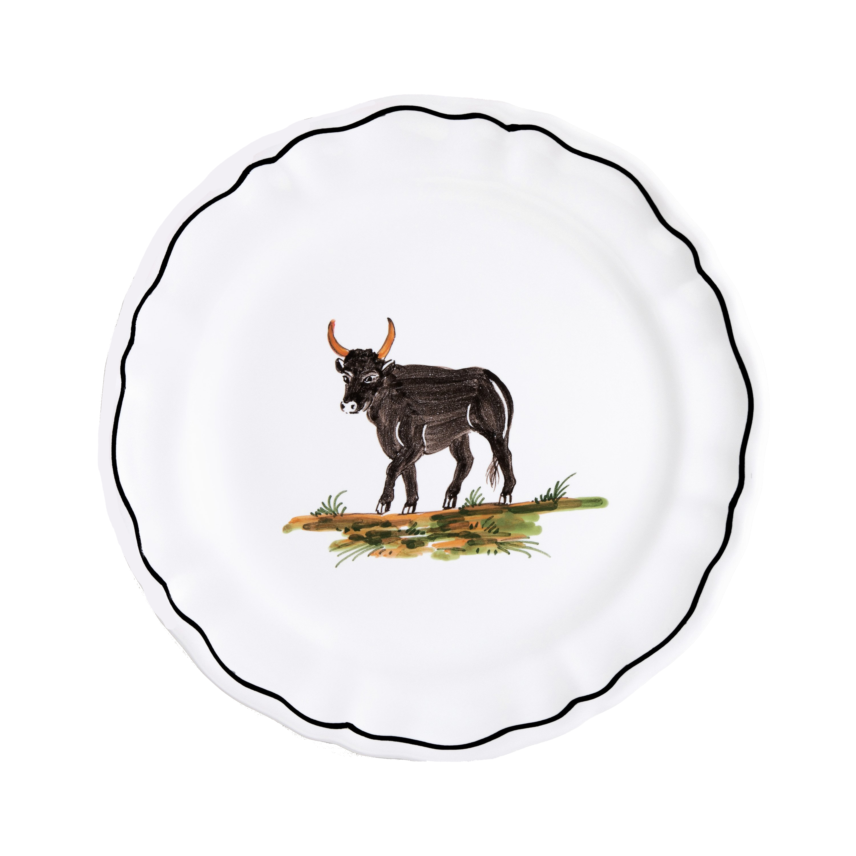 Animaux de la Savane Dessert/Side Plate, Bison