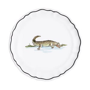 Animaux de la Savane Dessert/Side Plate, Crocodile