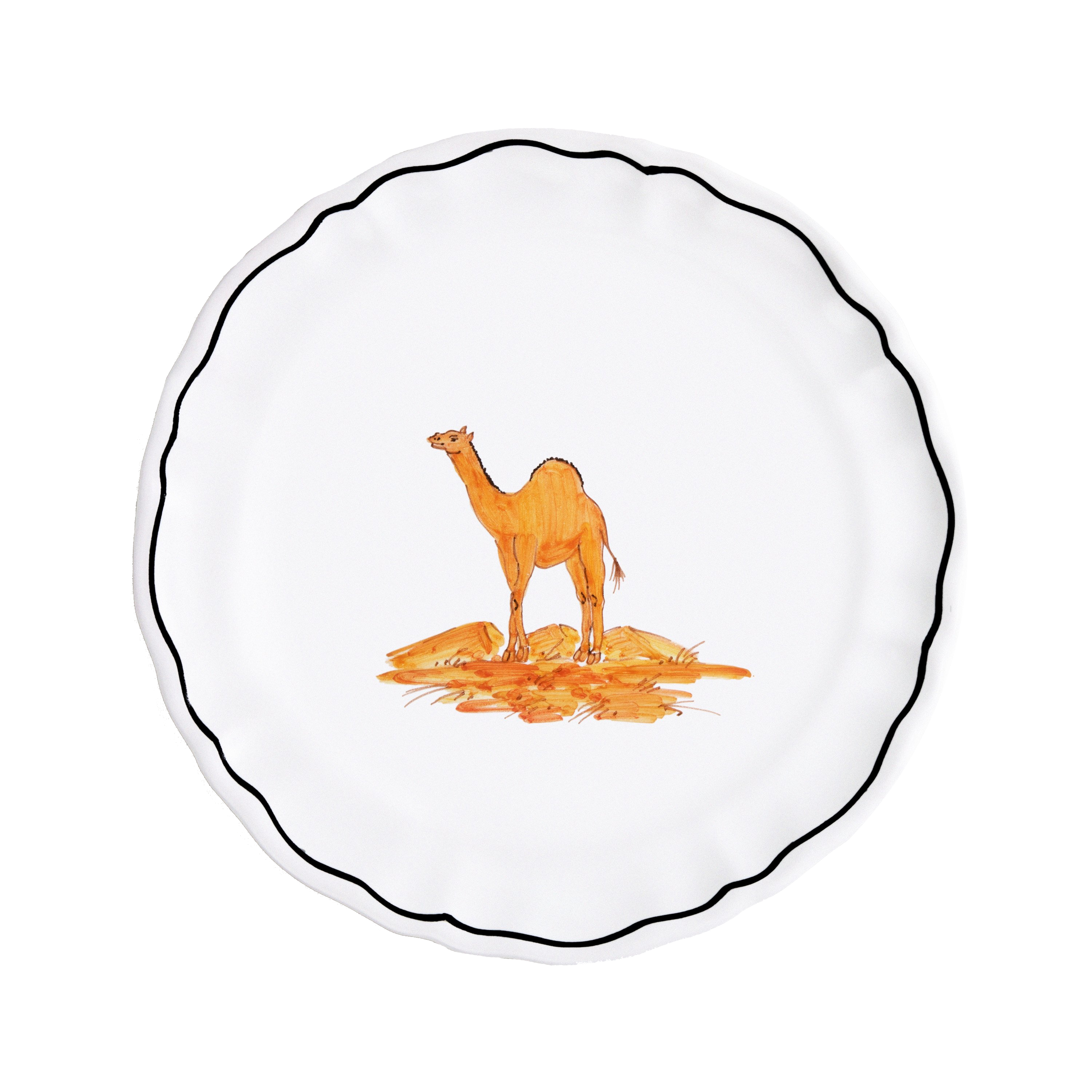 Animaux de la Savane Dessert/Side Plate, Camel