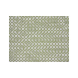 Treillis Rectangular Jacquard Placemat in Pistache