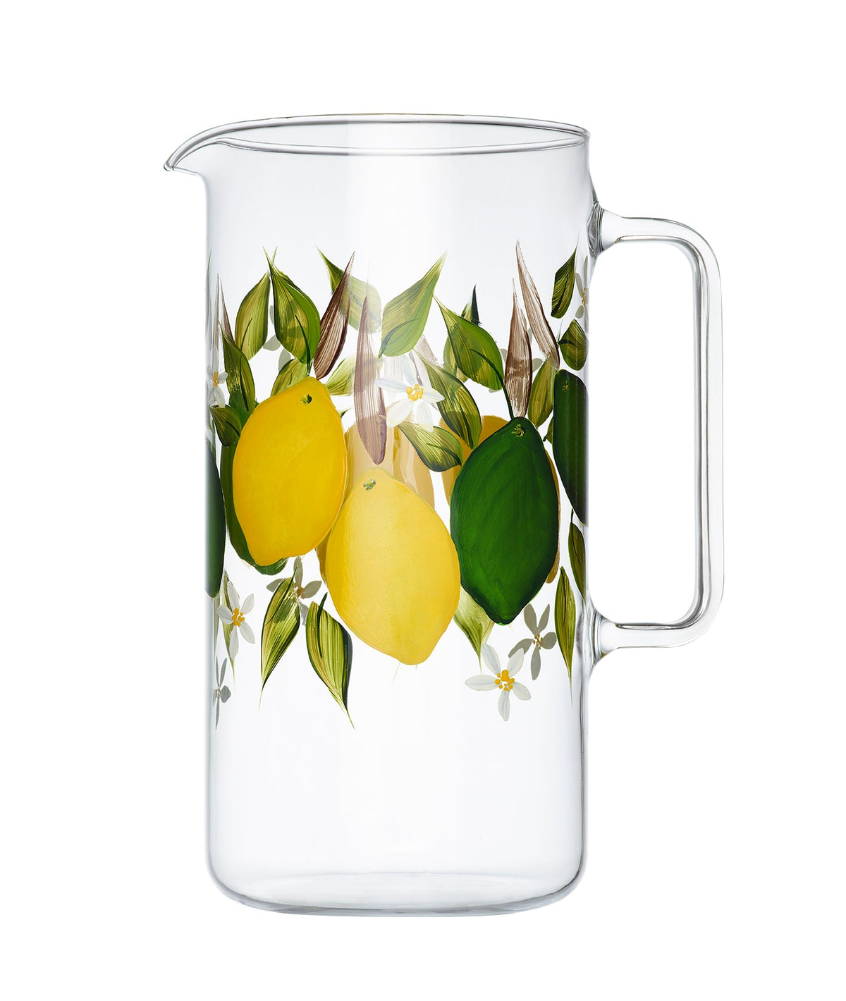 Citrus Jug with Set of 6 Tumblers