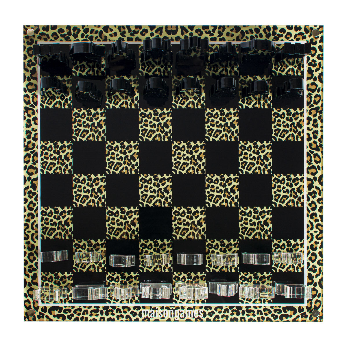 Leopard Chess Set