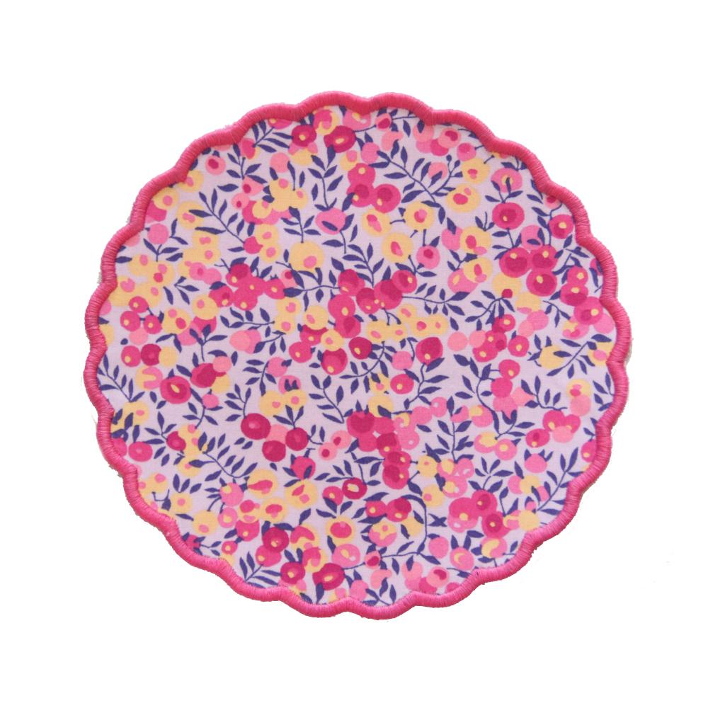 Round Liberty Cocktail Napkins, Set of 4