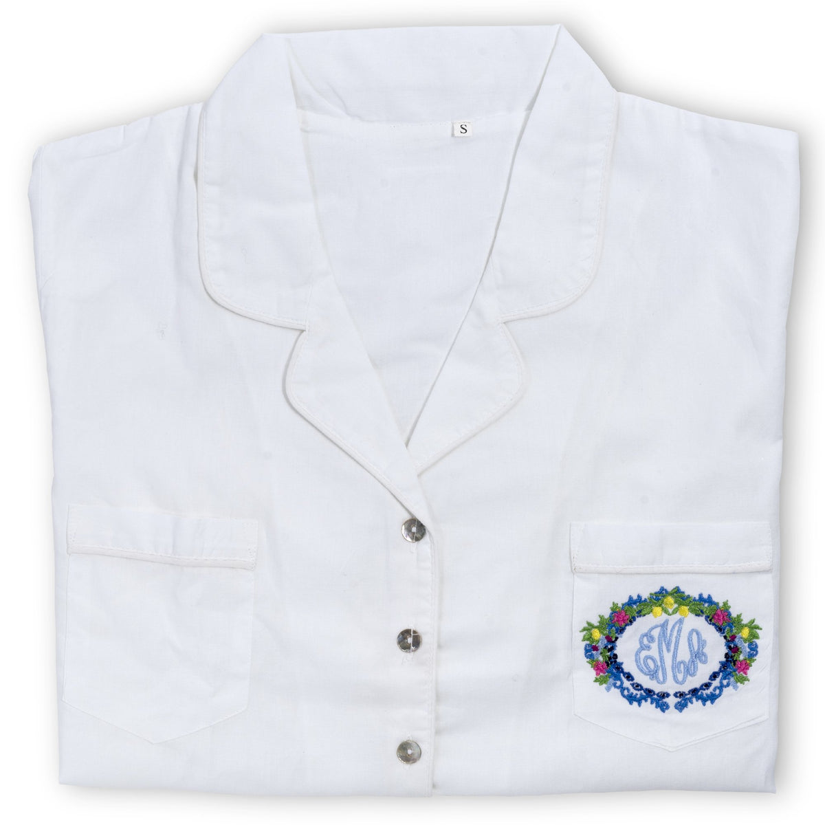 Monogram Crest Pajamas