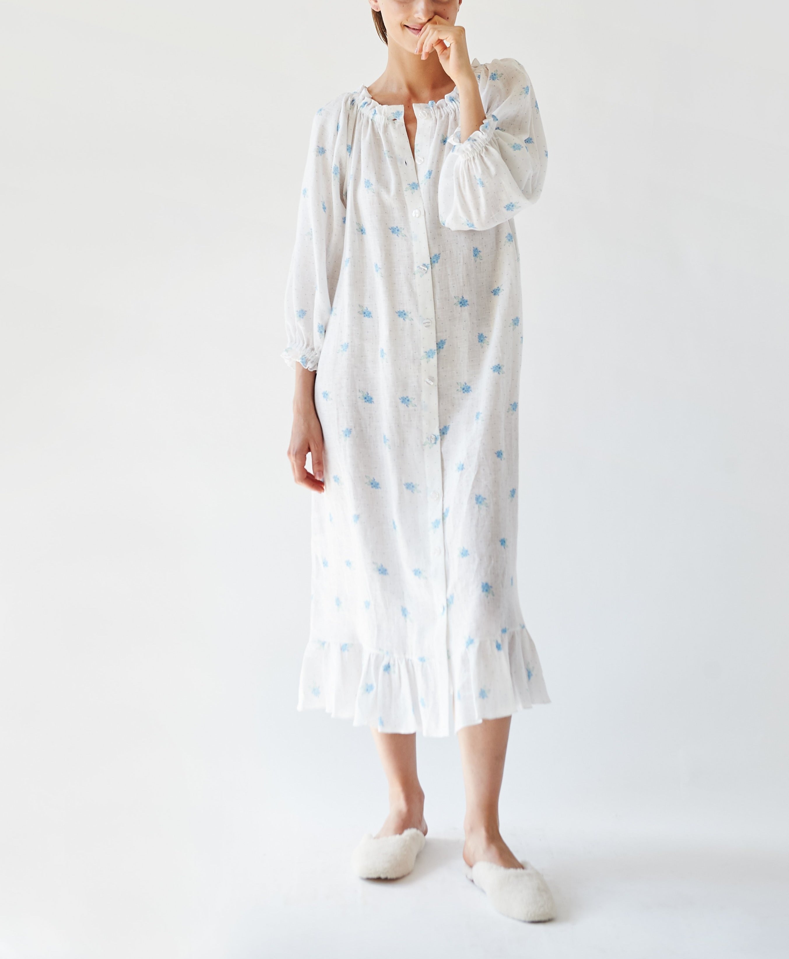 Loungewear Dress in Linum